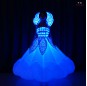 RF remote controlled led infatable dress for show